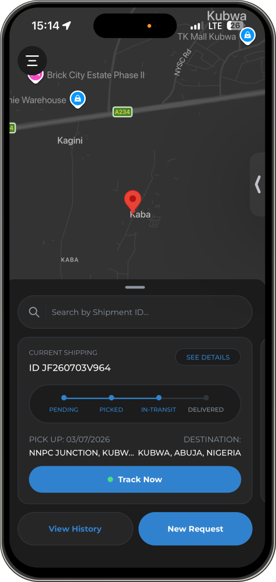 Las Mobile App screenshot 1